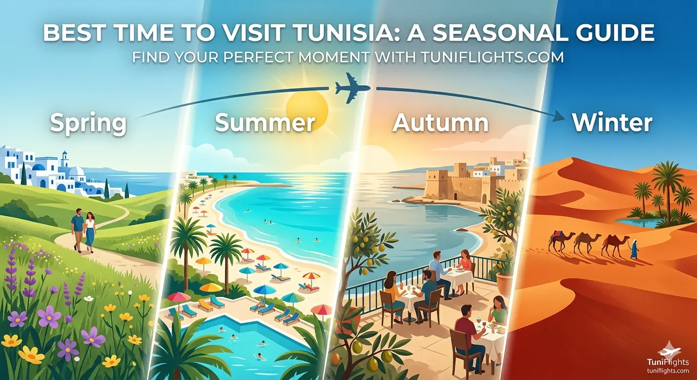 Mejor época para visitar Túnez: guía estacional