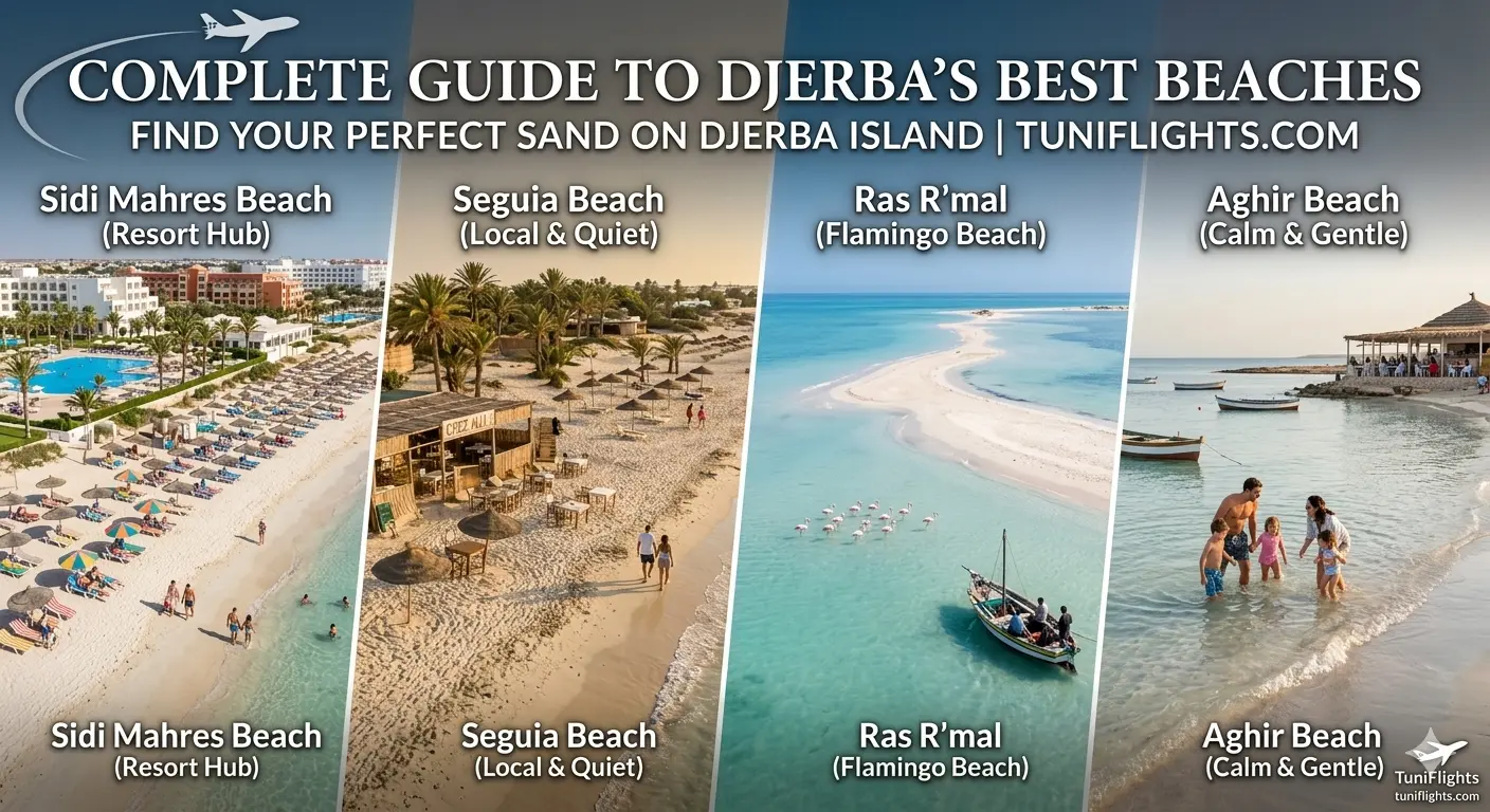 Guía completa de las mejores playas de Djerba