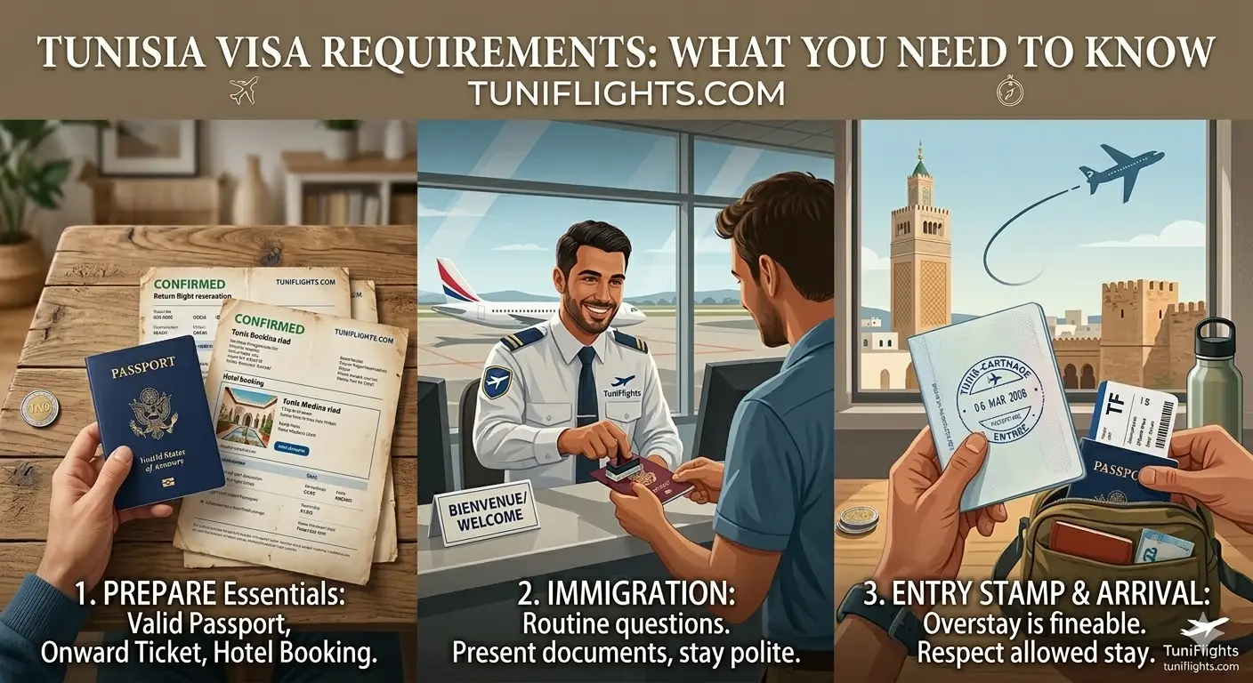 Requisitos de visado para Túnez: todo lo que necesitas saber